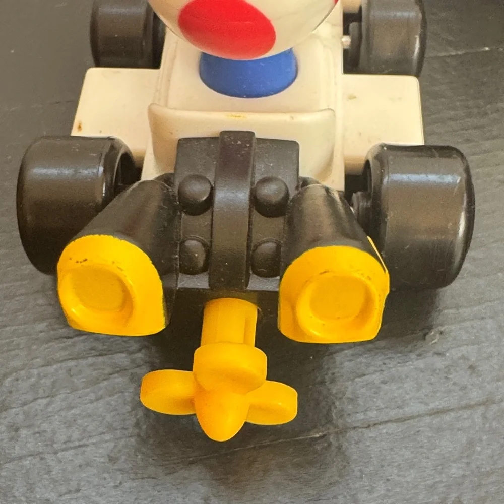 McDonalds Collectible Mario Kart 8 Car Toy Set - Gold 2024 and Toad 2022